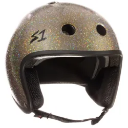 Buy S-One Retro Lifer Glitter Helmet at the Sickboards Longboard Shop