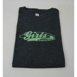 Longboard Girls Crew T-Shirt - Grey/Green