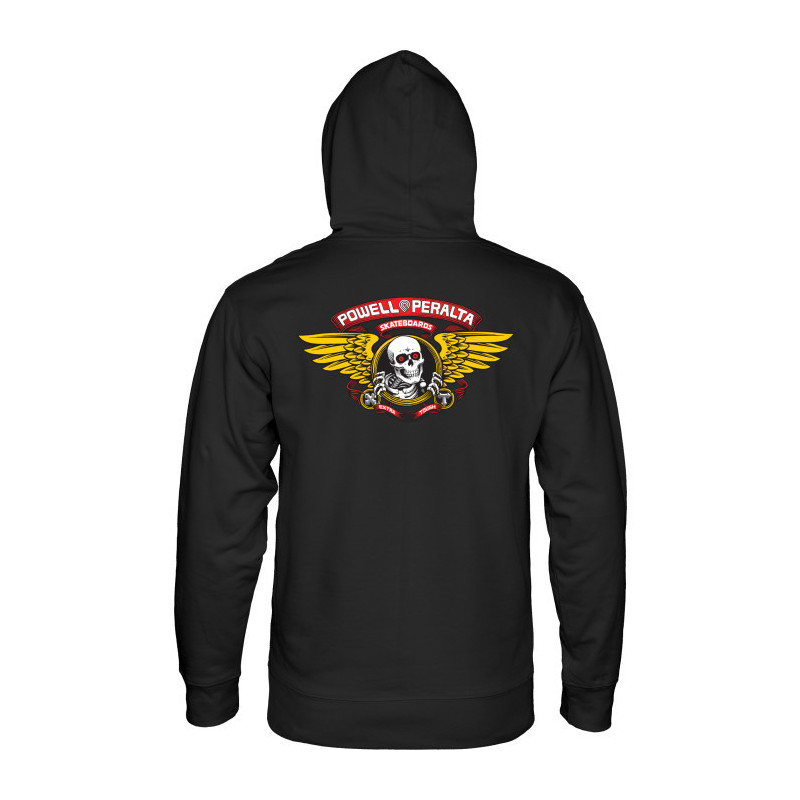 Buy Powell-Peralta Winged Ripper Mid Weight Hoodie at Sick Skateboard Shop