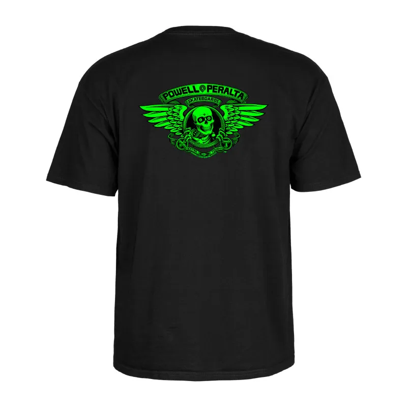 Comprare Powell Winged Ripper Tee Black a più Sickest negozio longboard d'Europa