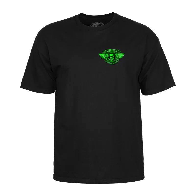 Comprare Powell Winged Ripper Tee Black a più Sickest negozio longboard d'Europa