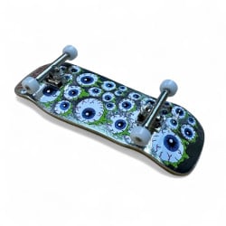 Buy Custom Pro X Heroin Skateboards Eyes Fingerboard Complete at the Sickboards Longboard Shop