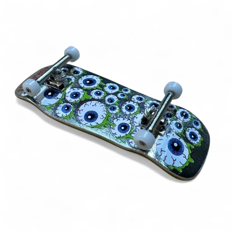 Buy Custom Pro X Heroin Skateboards Eyes Fingerboard Complete at the Sickboards Longboard Shop