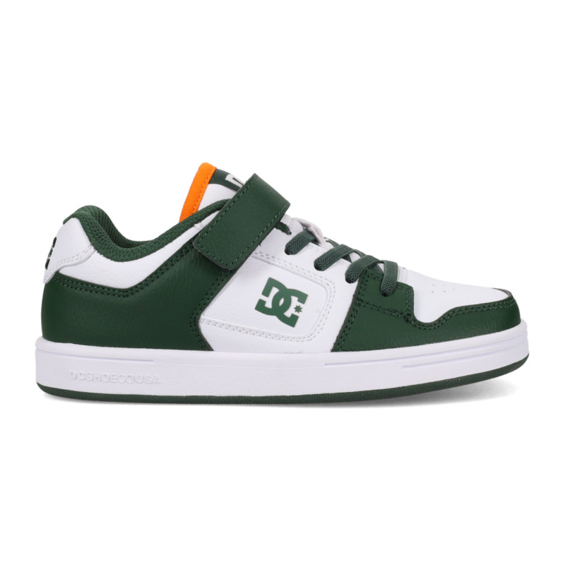 DC Shoes Manteca 4 V Sn Shoes White/Darkgreen/Orange  - 1
