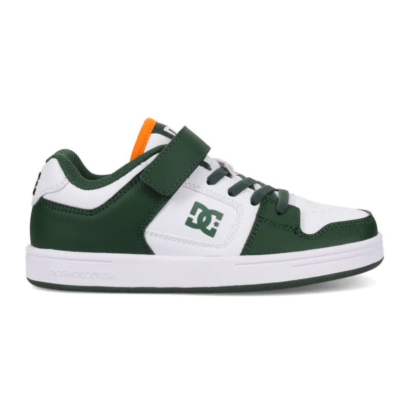 DC Shoes Manteca 4 V Sn Shoes White/Darkgreen/Orange  - 1