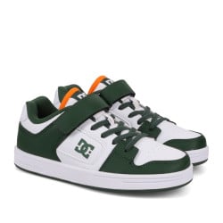 DC Shoes Manteca 4 V Sn Shoes White/Darkgreen/Orange  - 1