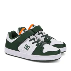 DC Shoes Manteca 4 V Sn Shoes White/Darkgreen/Orange - 1