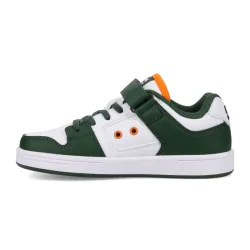 DC Shoes Manteca 4 V Sn Shoes White/Darkgreen/Orange  - 1