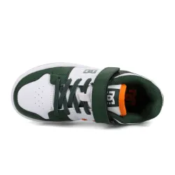 DC Shoes Manteca 4 V Sn Shoes White/Darkgreen/Orange  - 1