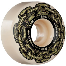 Bones X Formula Gold Chain V1 54mm 97A Skateboard Wheels