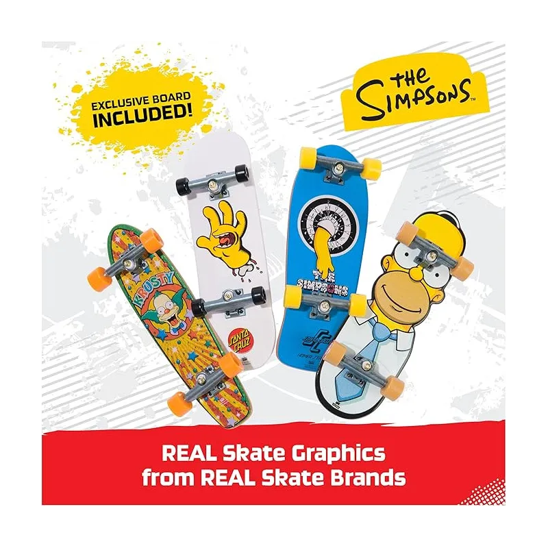 Tech Deck Fingerboard Ultra Dlx 4-Pack