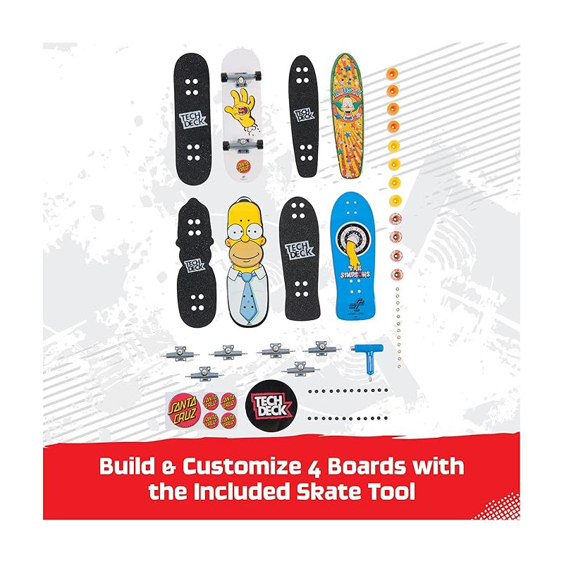 Tech Deck Fingerboard Ultra Dlx 4-Pack