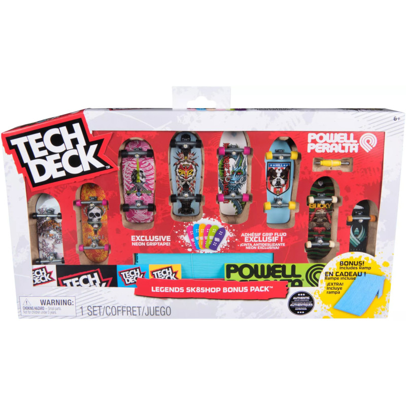 Tech Deck Fingerboard Collab 8 Pack