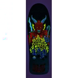Santa Cruz Stranger Things Knox Hellfire Pit 10.07" Old School Skateboard Deck
