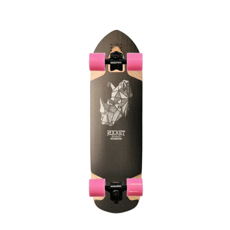 Rocket Rhino Racetail 32" Longboard Complete