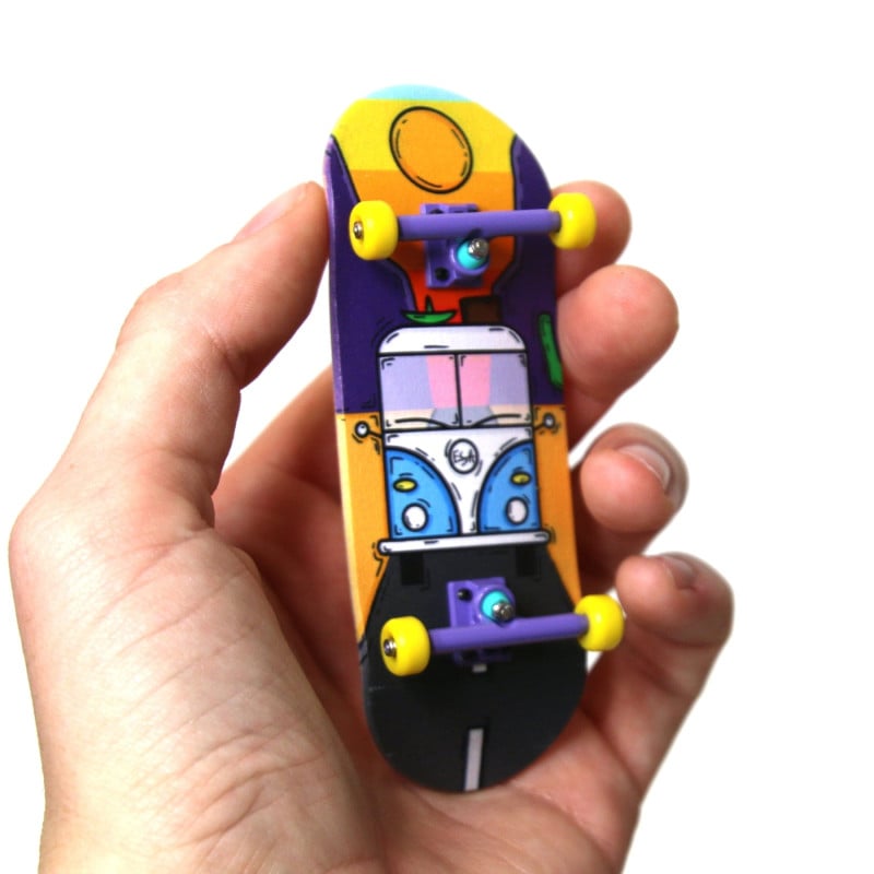 Teak Tuning @Esofiaa Heat Transfer Graphic 34mm Gen2 Fingerboard Complete