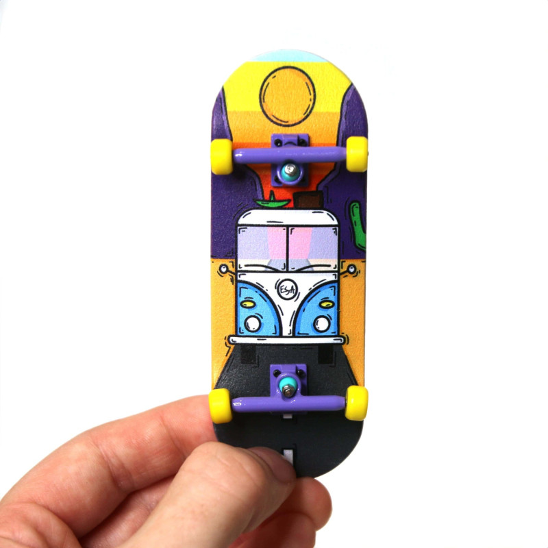 Teak Tuning @Esofiaa Heat Transfer Graphic 34mm Gen2 Fingerboard Complete