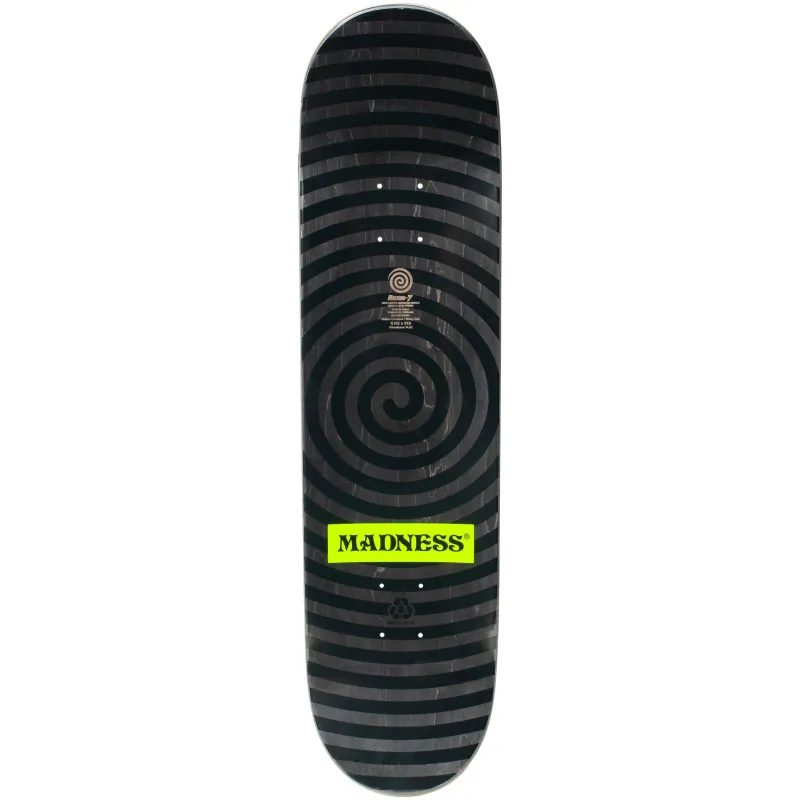 Madness Bloody Mary Slick R7 Black 8.125" Skateboard Deck