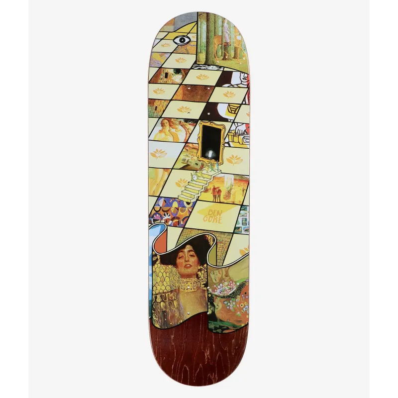 Magenta Ben Gore Museum Series Skateboard Deck 8.4" Skateboard Deck
