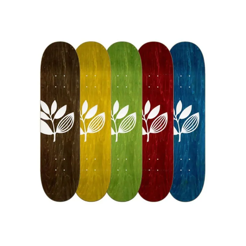 Magenta Big Plant Team 8.4" Skateboard Deck