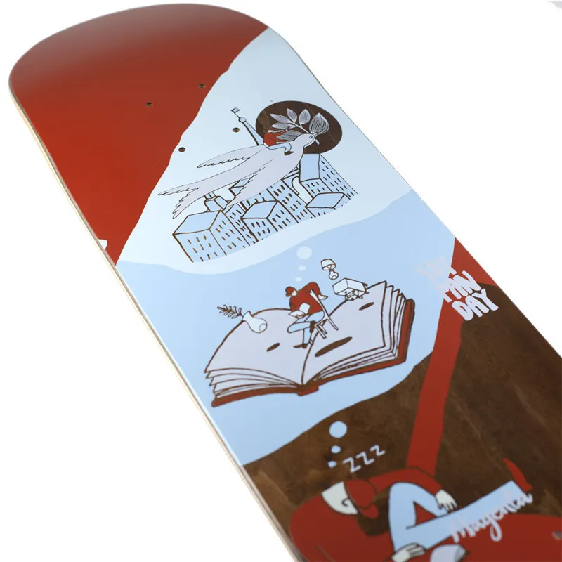 Magenta Soy Panday Extravision 7.75" Skateboard Deck