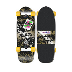 Buy Madrid x Valterra 40th Anniversary Special Edition 9.5" Skateboard Complete at the Sickboards Longboardshop