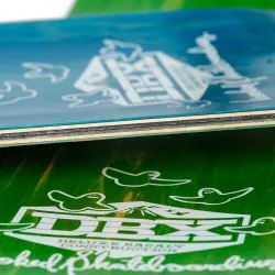 Krooked Dbx Eyes 8.38" Skateboard Deck