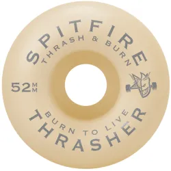 Spitfire X Thrasher Formula Four Flame Classic 52mm 99A Skateboard Wheels