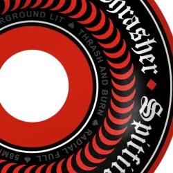 Spitfire X Thrasher Formula Four Oath Radial Full 58mm 99A Skateboard Wheels