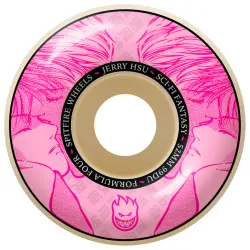 Spitfire X Sci-Fi Fantasy Formula Four Jerry Hsu 52mm 99A Skateboard Wheels