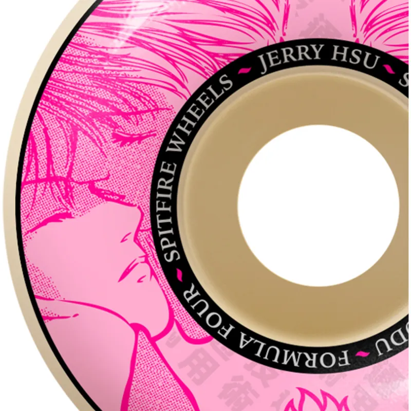 Spitfire X Sci-Fi Fantasy Formula Four Jerry Hsu 52mm 99A Skateboard Wheels