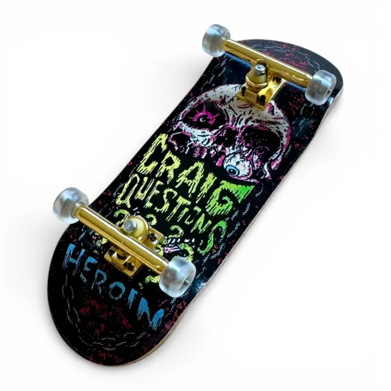 Custom Pro X Heroin Craig Questions 34mm Fingerboard Complete