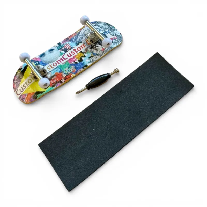 Custom Pro Jobs 34mm Boxy Fingerboard Complete