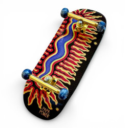 Custom Pro X Papa Power Snake 35mm Cruiser Fingerboard Complete