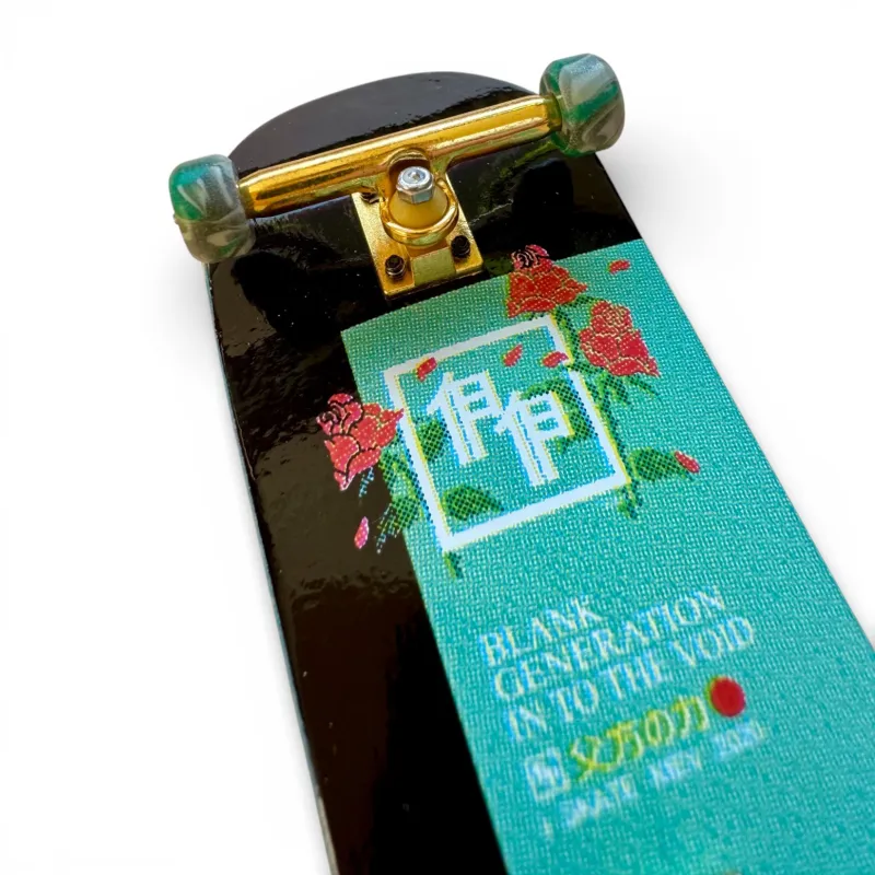 Custom Pro X Papa Power Blank Generation 35mm Cruiser Fingerboard Complete