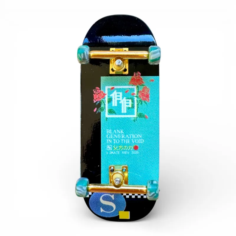 Custom Pro X Papa Power Blank Generation 35mm Cruiser Fingerboard Complete