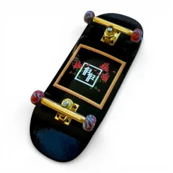 Custom Pro X Papa Power Chine Rose 35mm Cruiser Fingerboard Complete