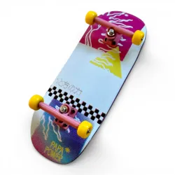 Custom Pro X Papa Power Geometry 35mm Cruiser Fingerboard Complete
