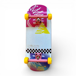 Custom Pro X Papa Power Geometry 35mm Cruiser Fingerboard Complete