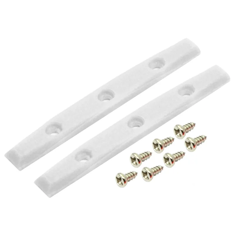 Teak Tuning Gem Edition Board Rails With Screws White