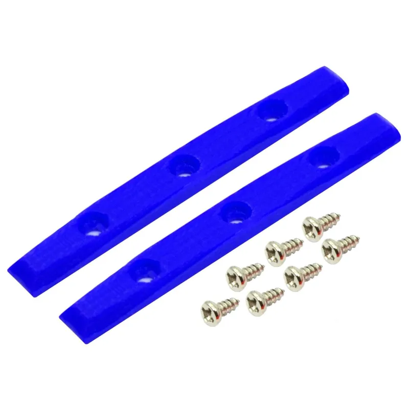 Teak Tuning Gem Edition Board Rails With Screws Blue