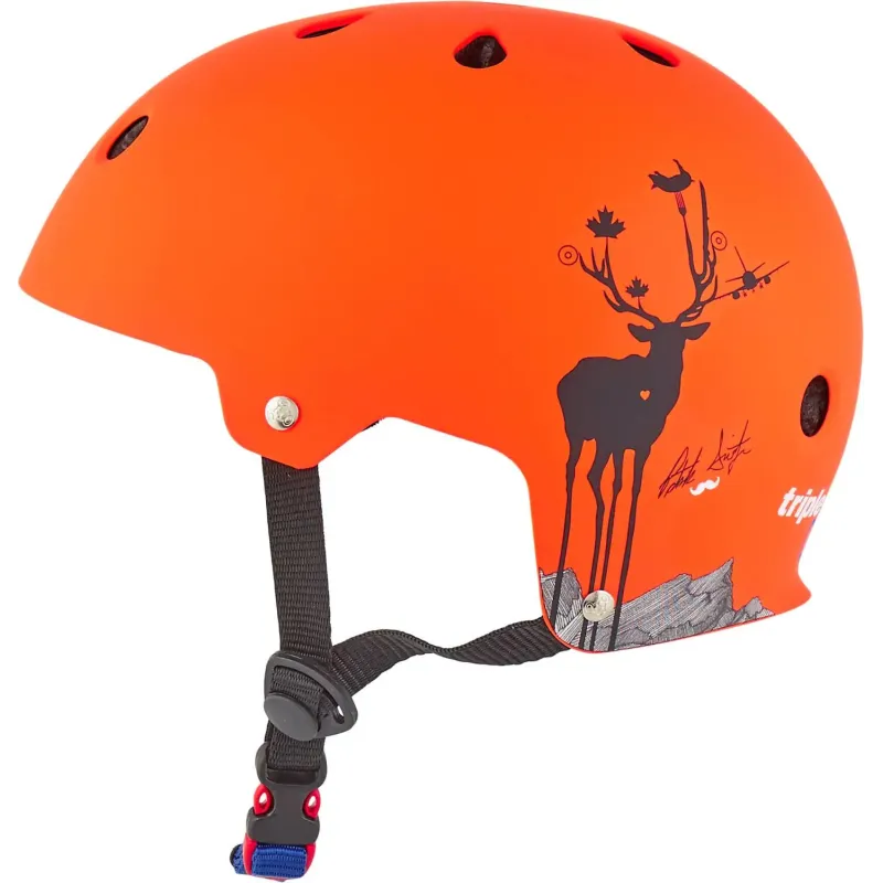 Triple Eight Brainsaver Helm - Patrick Switzer Pro Model - EPS Liner kopen bij Sickboards de Longboard winkel