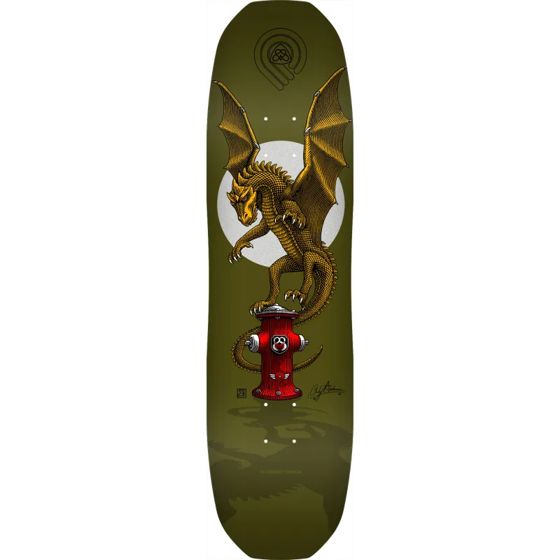 Powell-Peralta Pro Andy Anderson Hydrant 7-Ply Maple Shape 311 8.4" Skateboard Deck