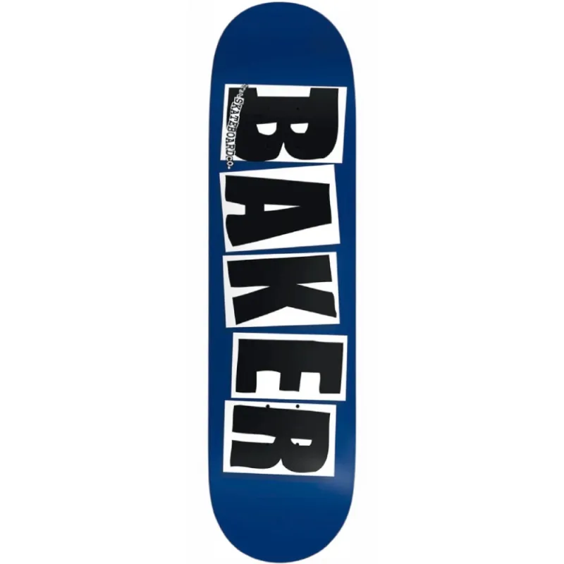 Baker Brand Logo Navy 8.25" Skateboard Deck