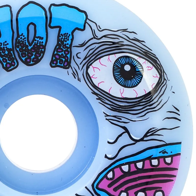 Snot Nolans Mutants Conical Ice Blue 56mm Skateboard Wheels