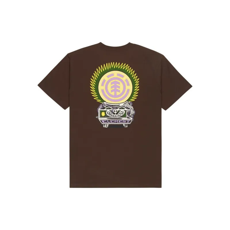 Element Fortune T-Shirt Brown