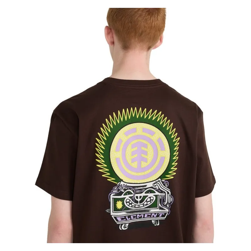 Element Fortune T-Shirt Brown