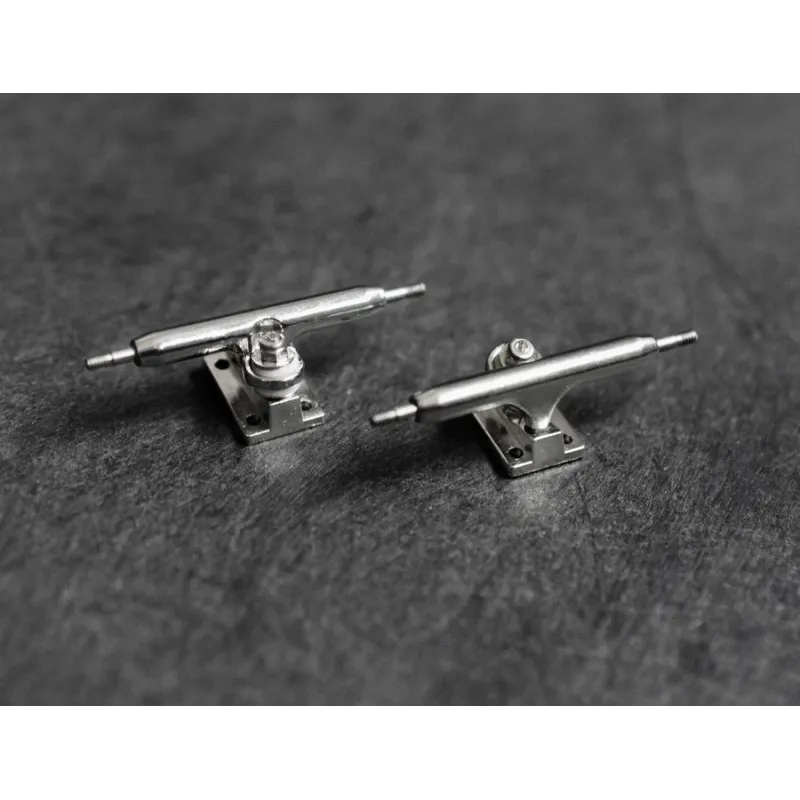 Teak Tuning Prodigy Gen2 Pro 34mm Fingerboard Trucks Silver