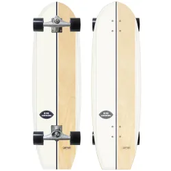 Carver x Bing Continental Natural 37" Surf Skate Complete