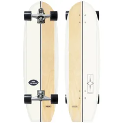 Carver x Bing Continental Natural 37" Surf Skate Complete
